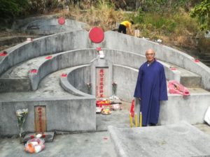 潘樹仁拜祭趙連城老師